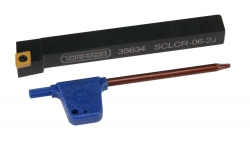 Right Hand Turning and Facing Tool, 3/8" Indexable, SCLCR Right Hand Turning and Facing Tool, 3/8" Indexable, SCLCR