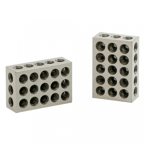 PRECISION 4 SETS 1-2-3" BLOCK WITH ONE  HOLE 