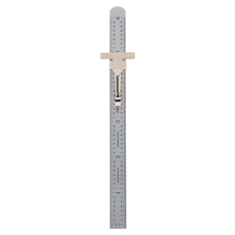 Precision Stainless Steel Ruler 6 Inch Rigid