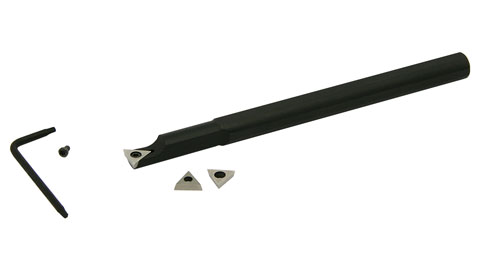 Right Hand Cut 1-5/8 Minimum Bore Diameter Dorian Tool S-SVUC Round Shank Steel Screw Lock Boring Bar 1-1/4 Shank Diameter 14 Overall Length