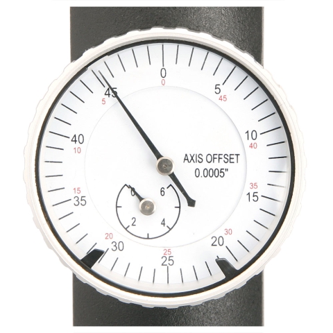 Coaxial Centering Indicator - dial detail