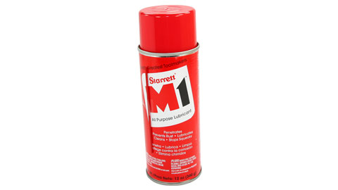 M1 Lubricant, Case of 12 Aerosol Cans, Starrett