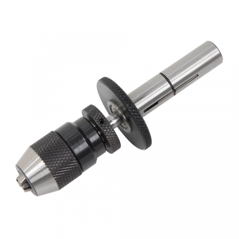 Sensitive Drill Feed and 1/8 (3 mm) Keyless Drill Chuck