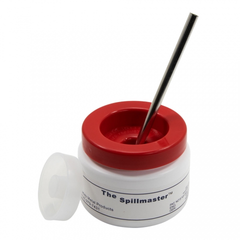 SpillMaster Container - brush in container"