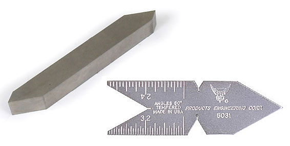 Threading Tool Bit and Center Gage