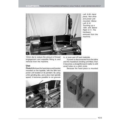 Mini-Lathe for Home Machinists - page example