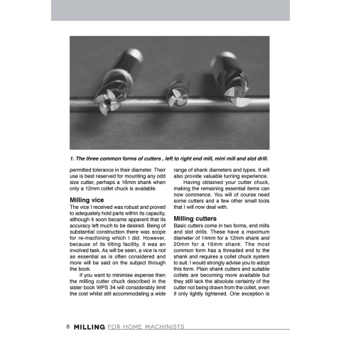 Milling for Home Machinists - page example