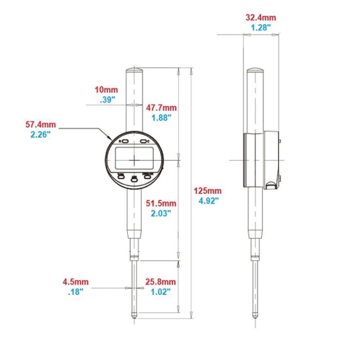 "Dasqua Electronic Digital Indicator