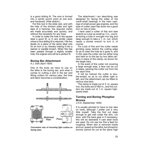 Metalworkers Hints and Tips for Home Machinists - page example