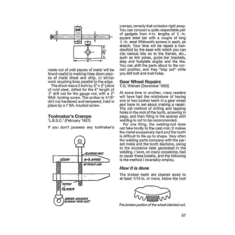 Metalworkers Hints and Tips for Home Machinists - page example