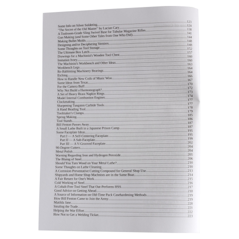 The Machinists Bedside Reader - Table of Contents 2