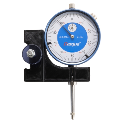 Indicator Holder for OXA Quick Change Tool Post - holding indicator