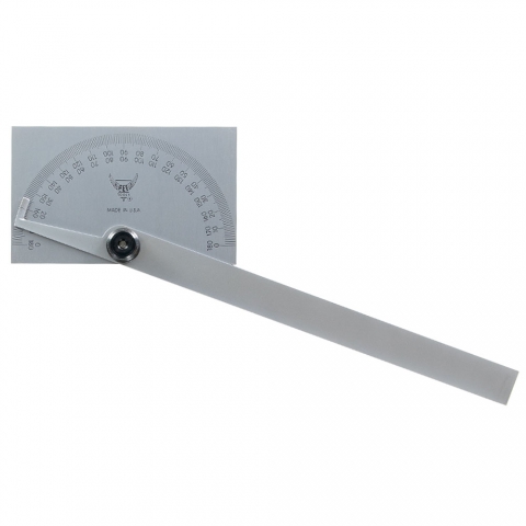 Protractor, Rectangular Head, PEC Protractor, Rectangular Head, PEC