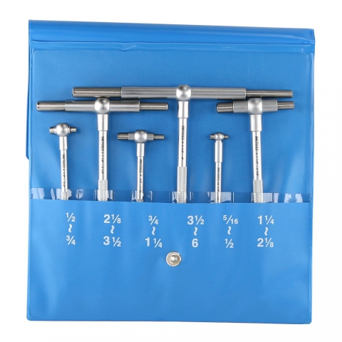 Telescoping Gage Set, 6-Piece, PEC Telescoping Gage Set, 6-Piece, PEC