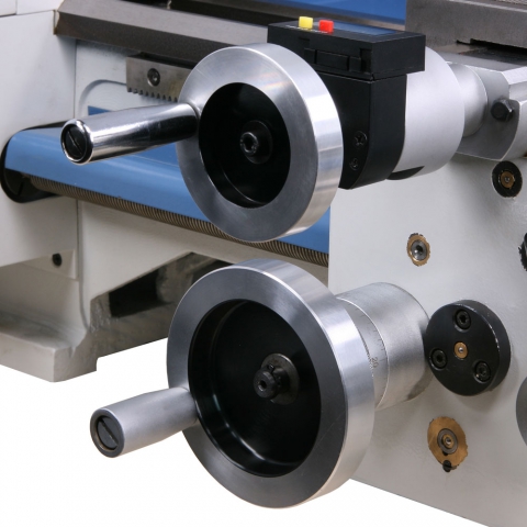 "Anodized aluminum hand wheels - HiTorque 8.5x20 Bench Lathe "Anodized aluminum hand wheels - HiTorque 8.5x20 Bench Lathe