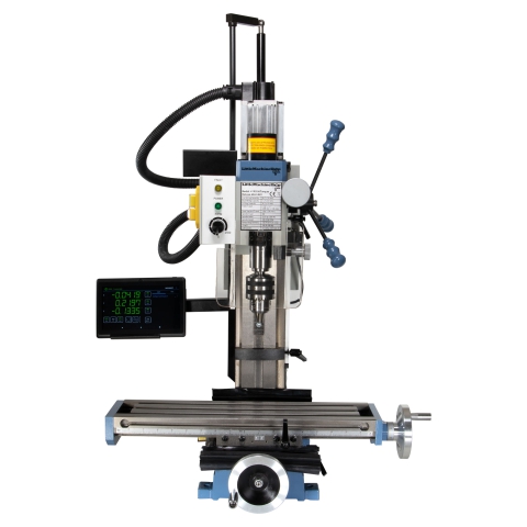 Side View Deluxe HiTorque Solid Column Mini Mill Side View Deluxe HiTorque Solid Column Mini Mill