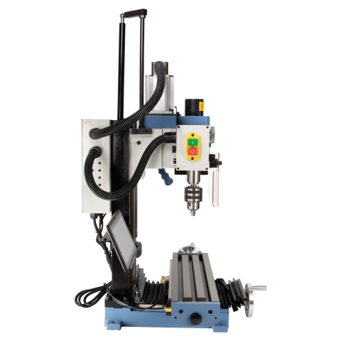 Side View Deluxe HiTorque Solid Column Mini Mill Side View Deluxe HiTorque Solid Column Mini Mill