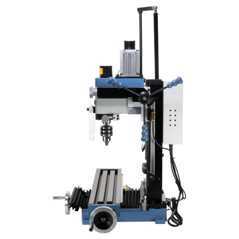Rear View Deluxe HiTorque Solid Column Mini Mill Rear View Deluxe HiTorque Solid Column Mini Mill