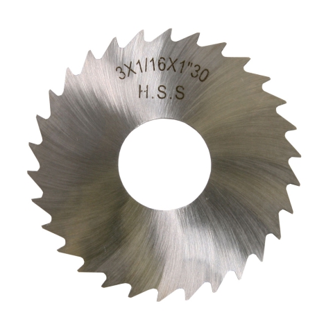 Slitting Saw Blade, 1/16", HSS Slitting Saw Blade, 1/16", HSS