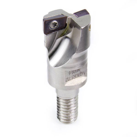 Indexable End Mill, 2 Flute, 17 mm, Center Cut, Tormach Indexable End Mill, 2 Flute, 17 mm, Center Cut, Tormach