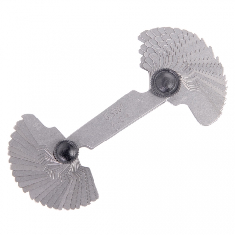 Screw Pitch Gage, Inch, 51 Leaves Screw Pitch Gage, Inch, 51 Leaves