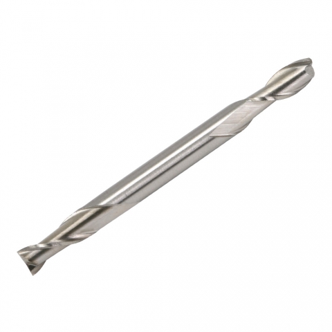End Mill, Miniature, 3/16" 2 Flute, Double Ended, HSS End Mill, Miniature, 3/16" 2 Flute, Double Ended, HSS